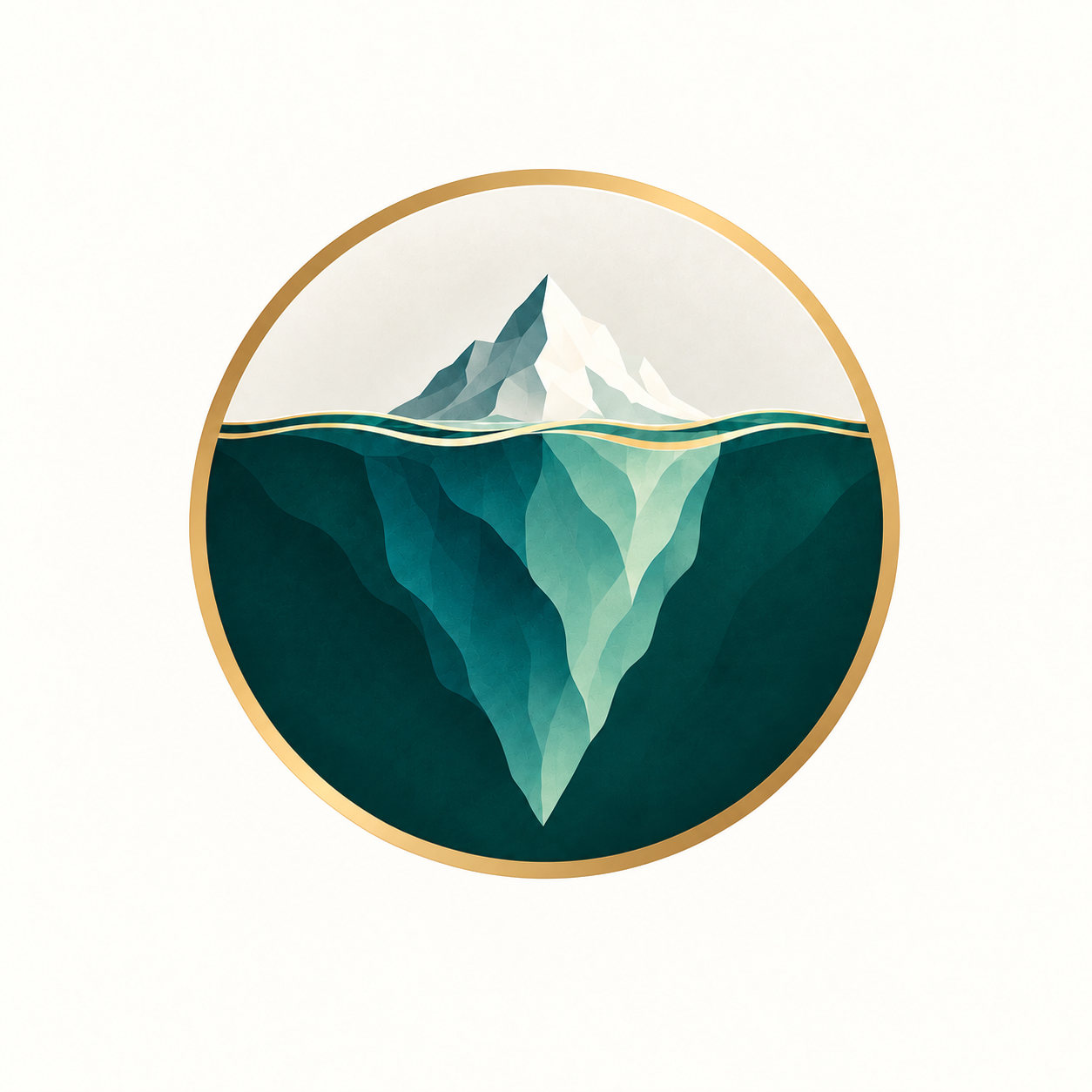 Nereksys’s iceberg emblem, with its greater depth visible beneath the surface